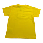 Cesare Paciotti T-Shirt Girocollo Tinta Unita con Logo per Neonato TSP4118B GIALLO CESARE PACIOTTI 