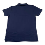 Trussardi Polo Tinta Unita con Logo Mezza Manica per Bambino TIP25014POJ BLU TRUSSARDI 