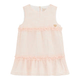 Guess Abito Tinta Unita Giromanica per Bambina K5GK09WA2T0 ROSA GUESS 