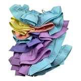 Fun & Fun Abito Multicolor Monospalla con Balze per Bambina FNCBDR01062 MULTICOLOR FUN & FUN 