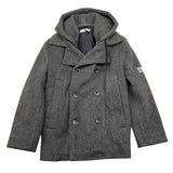 PAOLO PECORA cappotto tinta unita con cappuccio Grigio per Bambino PP3834 GRIGIO PAOLO PECORA 