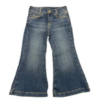 LIU JO jeans tinta unita modello zampa Blu per Bambina KF4054 BLU LIU JO 