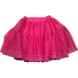 Monnalisa Gonna Tinta Unita In Tulle per Bambina 195709 FUXIA MONNALISA 