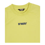 K-Way T-Shirt Girocollo tinta unita con Logo Giallo per Neonato K11613WXXXX GIALLO K-WAY 