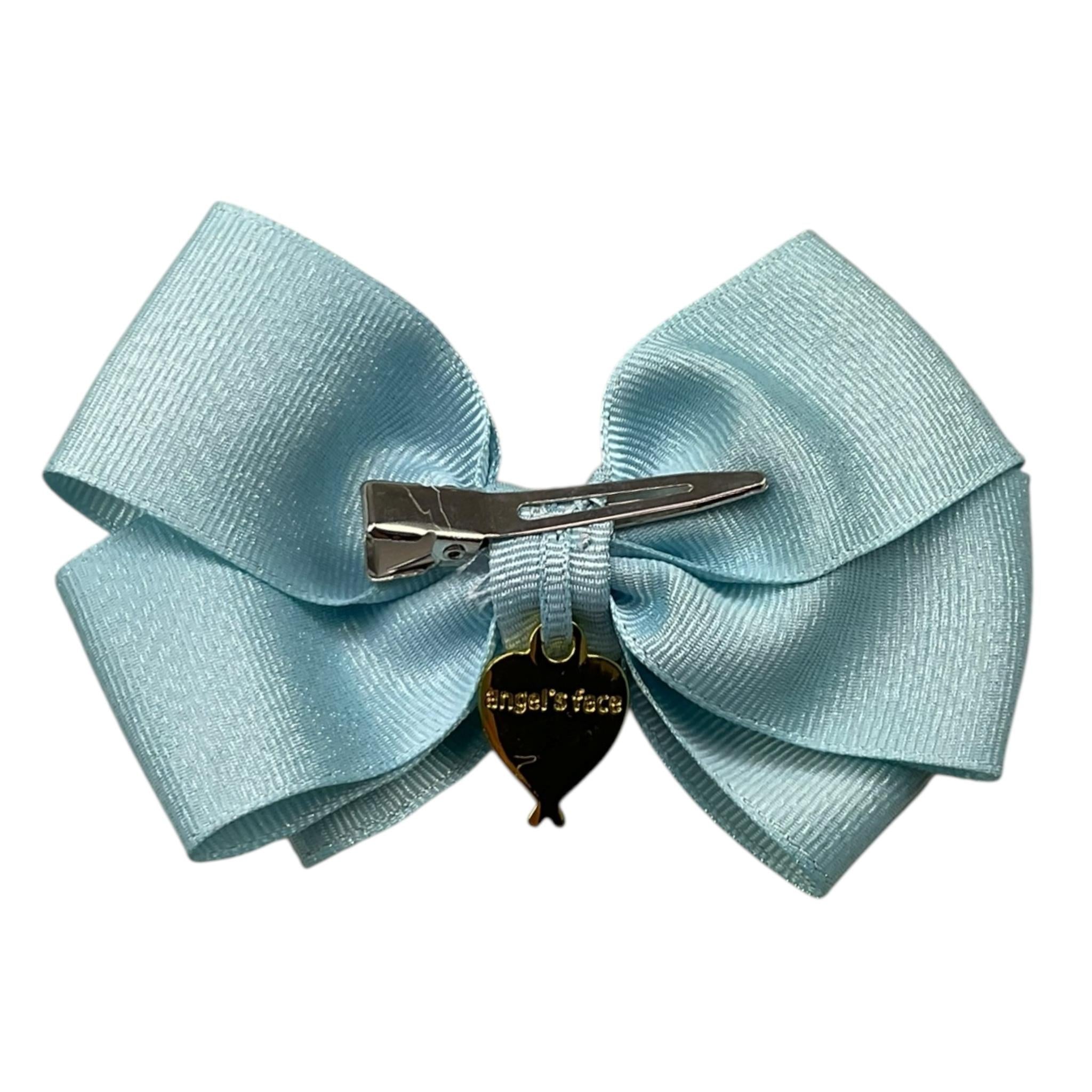 ANGEL'S FACE fermaglio capelli tinta unita forma fiocco Azzurro per Bambina MBB AZZURRO ANGEL'S FACE 