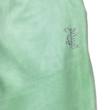 Juicy Couture Pantalone Tinta Unita In Velluto  per Bambina JBX6497 VERDE JUICY COUTURE 