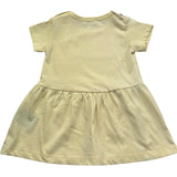 Trussardi Abito Mezza Manica Tinta Unita con Logo per Neonata TIP26018VE GIALLO TRUSSARDI 