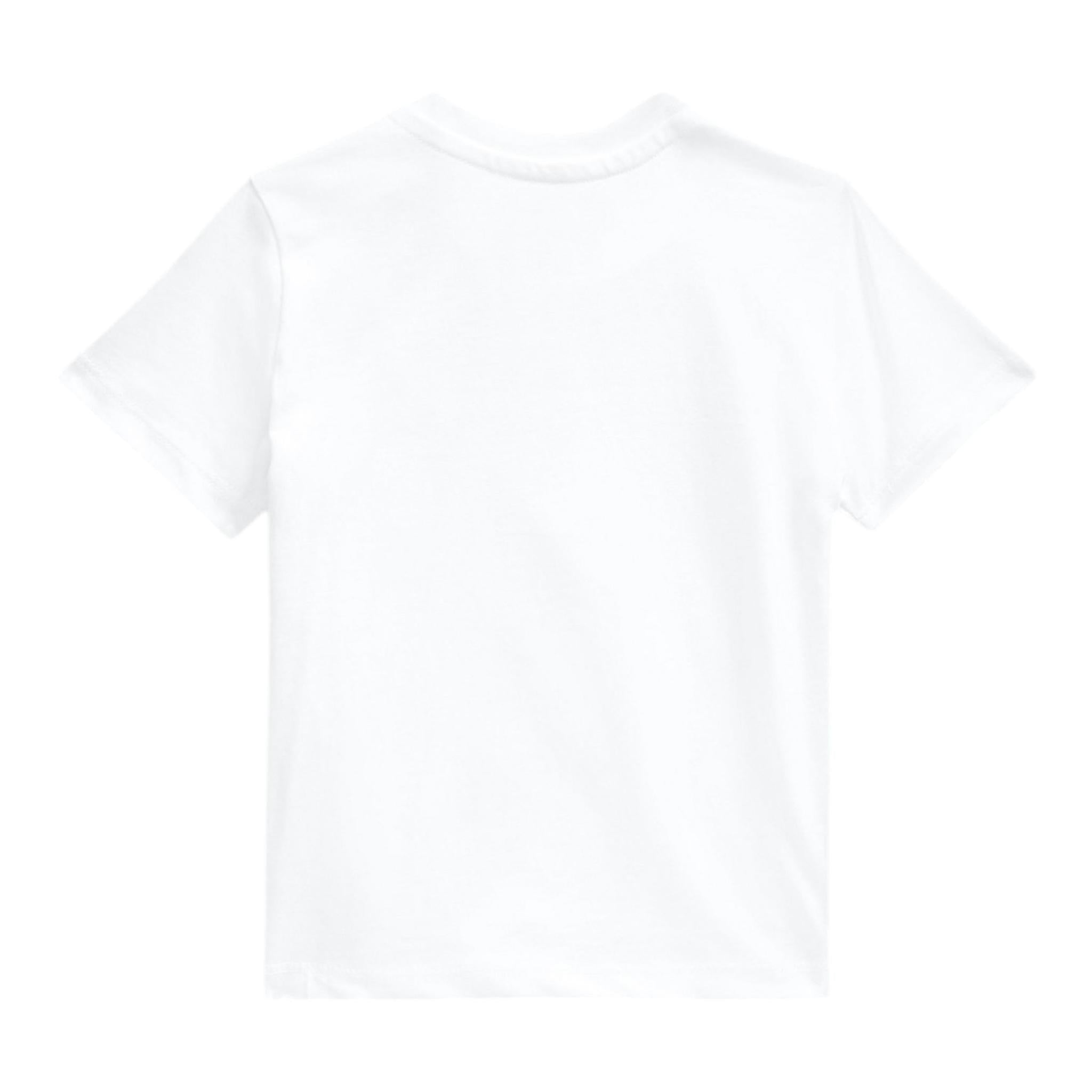 Ralph Lauren T-Shirt Girocollo Tinta Unita con Ricamo per Neonato 320832904033 BIANCO RALPH LAUREN 