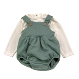 CALAMARO completo 2 pezzi camicia-pagliaccetto Bianco per Neonata 11053XX BIANCO CALAMARO 