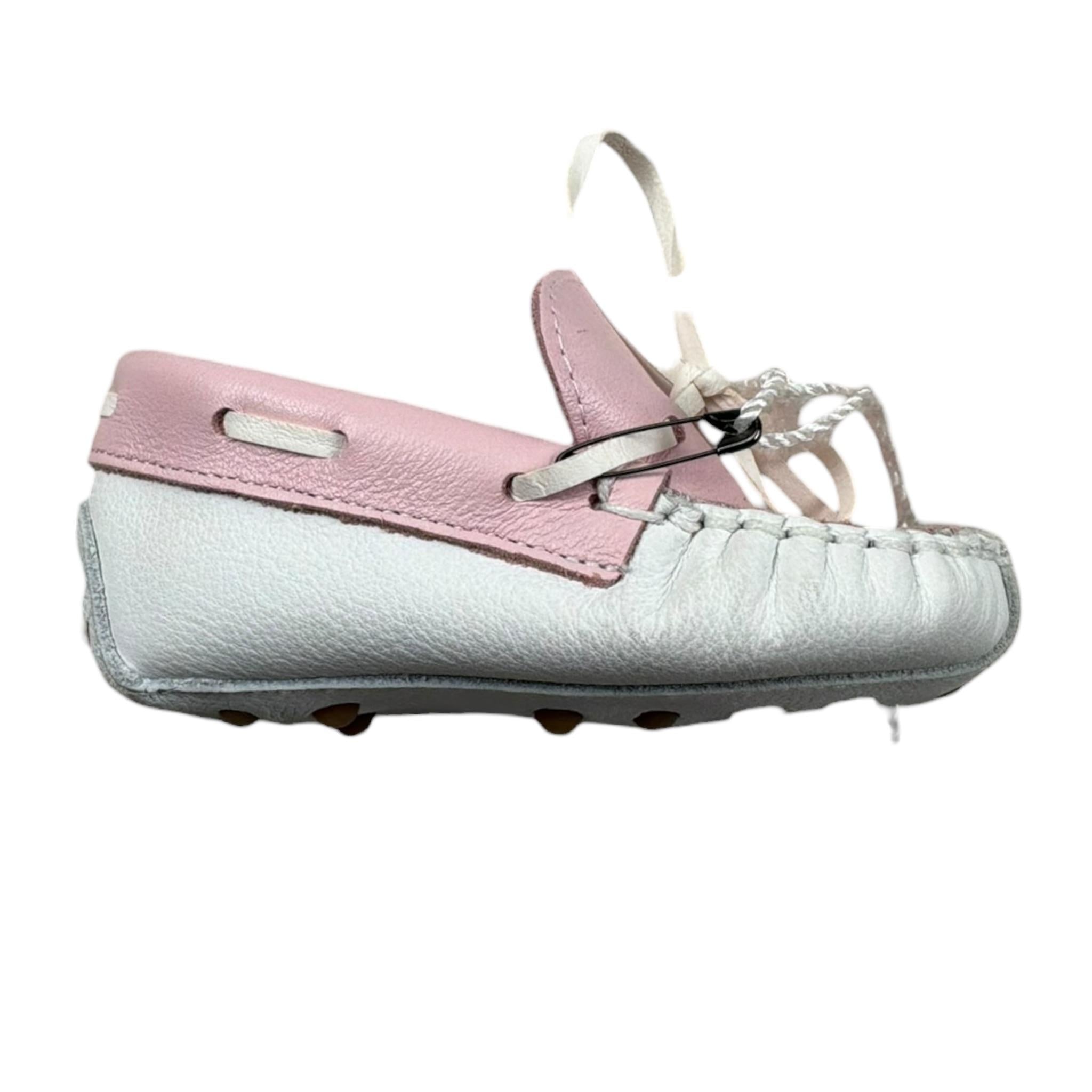 Simonetta Mocassino Tinta Unita per Neonata MCSRN ROSA SIMONETTA 