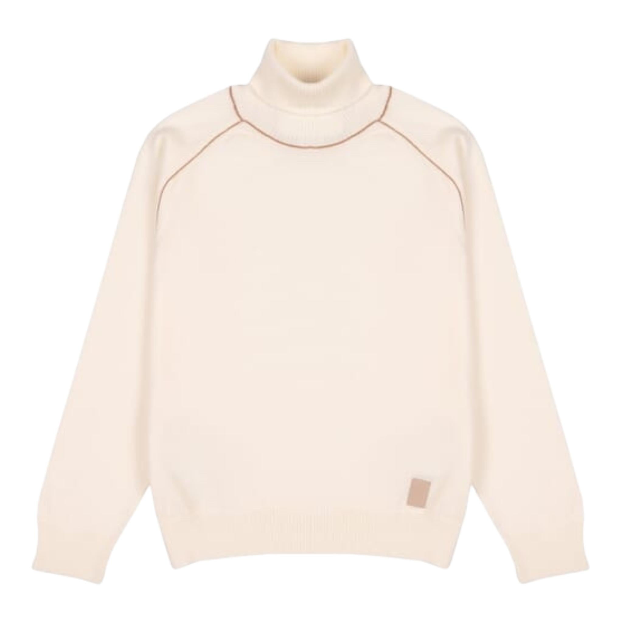 ELEVENTY maglia collo alto tinta unita Panna per Bambino ET9P20XX PANNA ELEVENTY 