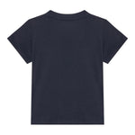 Guess T-Shirt Gircollo Tinta Unita con Stampa per Neonato I5RI03I3Z14X BLU GUESS 