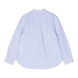 Woolrich Camicia Tinta Unita con Fantasia A Righe per Bambino CFWKSI0059 BIANCO/AZZURRO WOOLRICH 