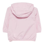 K-Way Giubbino Tinta Unita con Cappuccio per Bambina K61336WWW ROSA K-WAY 