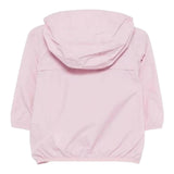 K-Way Giubbino Tinta Unita con Cappuccio per Bambina K61336WWW ROSA K-WAY 