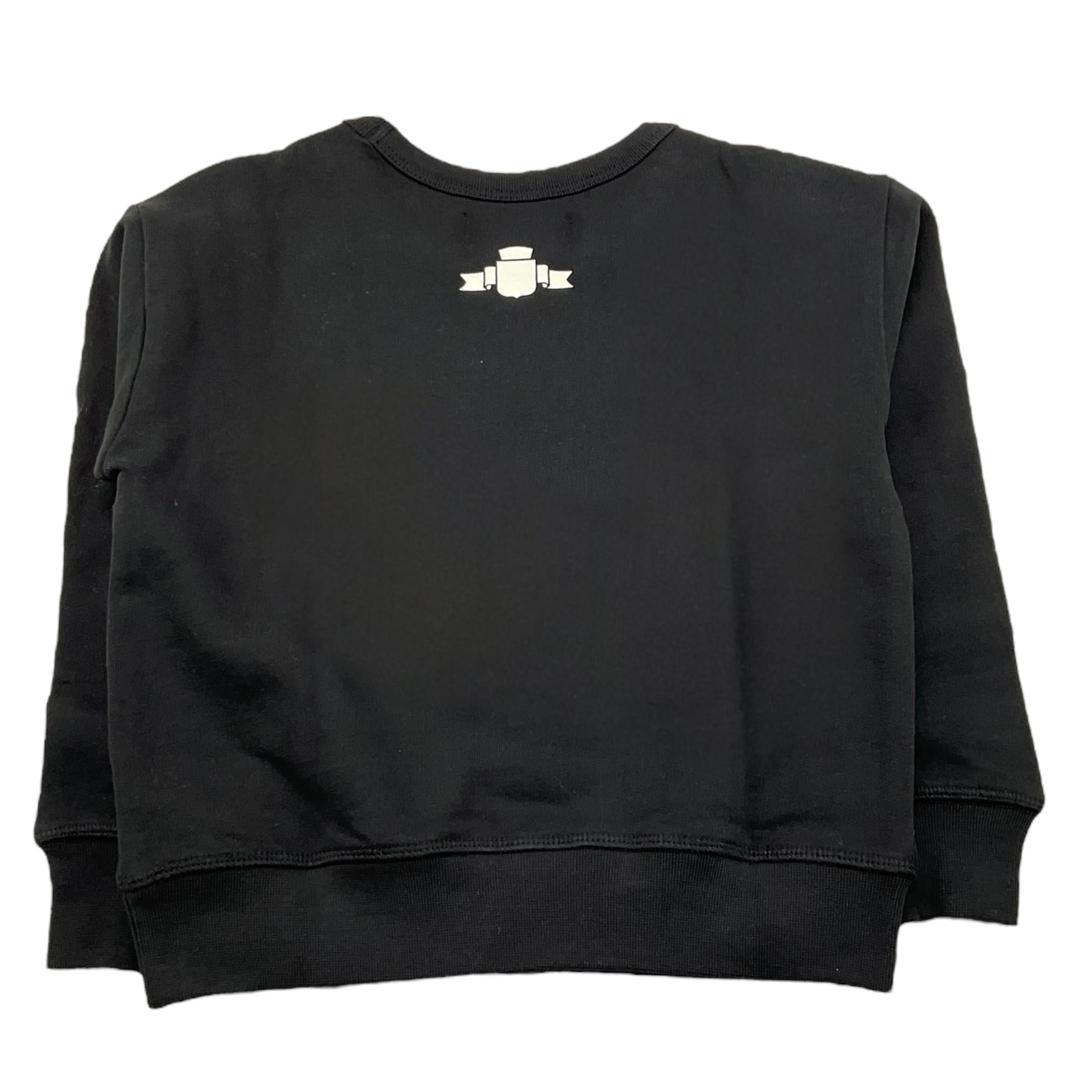 REPLAY felpa chiusa gircollo tinta unita con logo Nero per Bambino SB2064 NERO REPLAY 