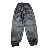 DIXIE pantalone in ecopelle tinta unita Nero per Bambina PHT3200G67X NERO DIXIE 