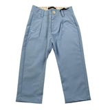 Daniele Alessandrini Pantalone tinta unita con Girovita Regolabile Azzurro per Bambino 1235P00020 AZZURRO DANIELE ALESSANDRINI 