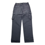 ANTONY MORATO jeans tinta unita modello cargo con tasconi Nero per Bambino MKDT00070 NERO ANTONY MORATO 