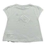 Malvi & Co T-Shirt Girocollo tinta unita Cn Applicazioni Bianco per Bambina S25M030CAJJJ BIANCO MALVI & CO 