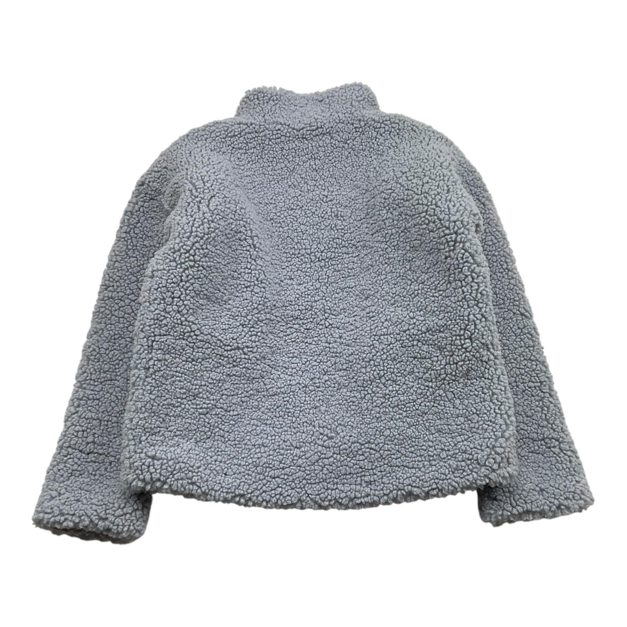 SAINT BARTH giubbino tinta unita modello teddy con zip Grigio per Bambina JYA00011 GRIGIO SAINT BARTH 