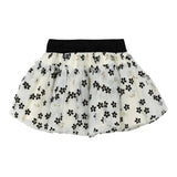 LIU JO gonna tinta unita con tulle e ricami fiori Panna per Neonata HF4067X PANNA LIU JO 