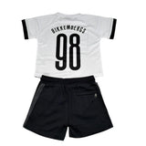 Bikkembergs Completo 2 Pezzi T-Shirt-Bermuda per Bambino BK3161 BIANCO/NERO BiKKEMBERGS 