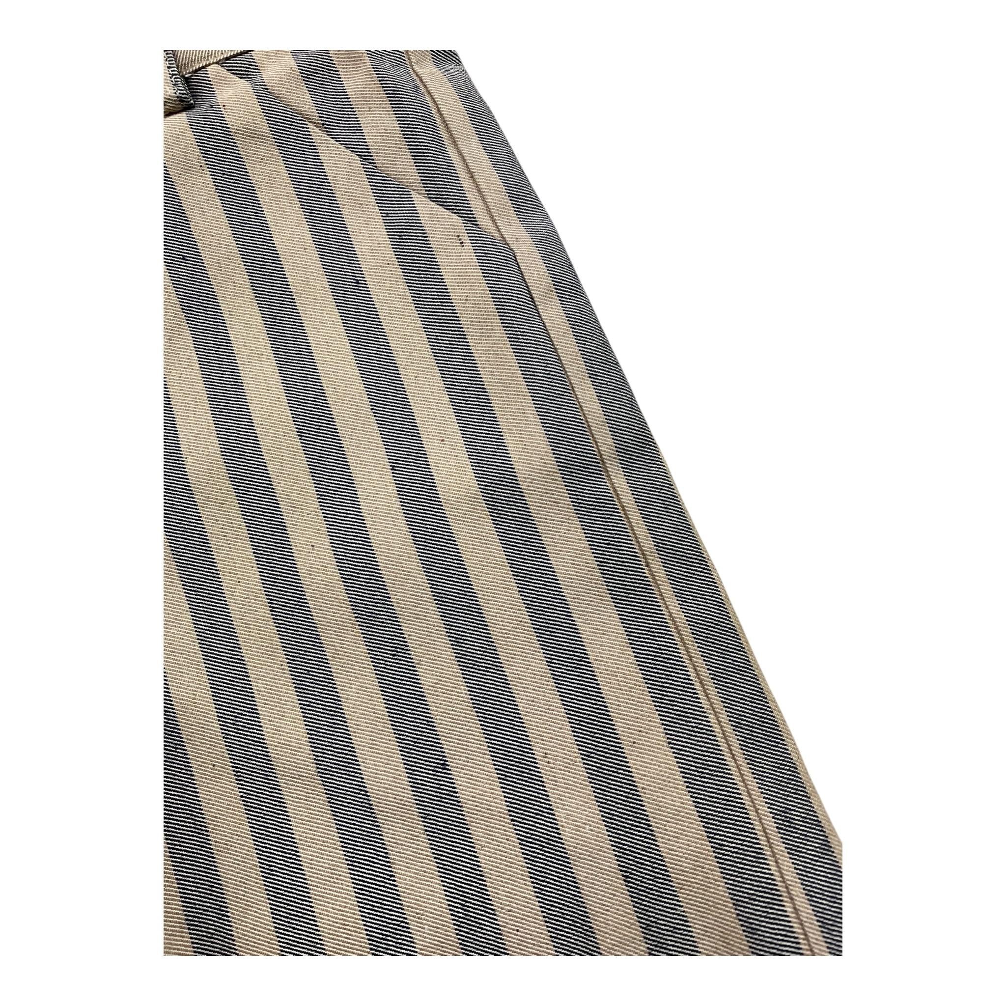 LITTLE BEAR bermuda tinta unita con fantasia a righe Beige per Neonato 7219 BEIGE LITTLE BEAR 