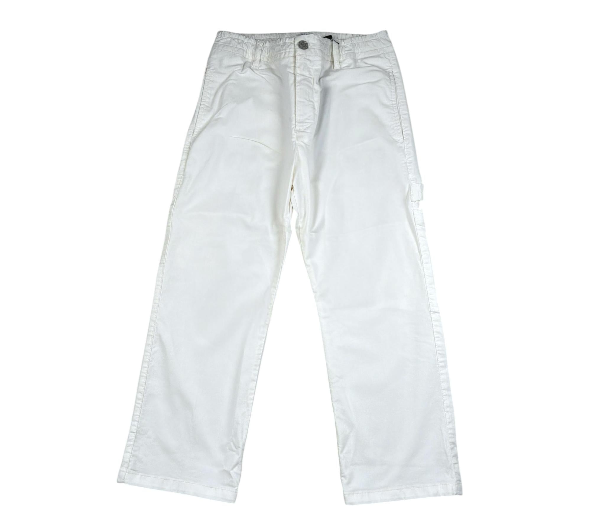 Paolo Pecora Pantalone Tinta Unita con Elastico In Vita per Bambino PP4385 PANNA PAOLO PECORA 