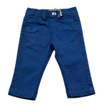 Trussardi Pantalone Tinta Unita con Elastico In Vita per Neonato TIP26040PA BLU TRUSSARDI 