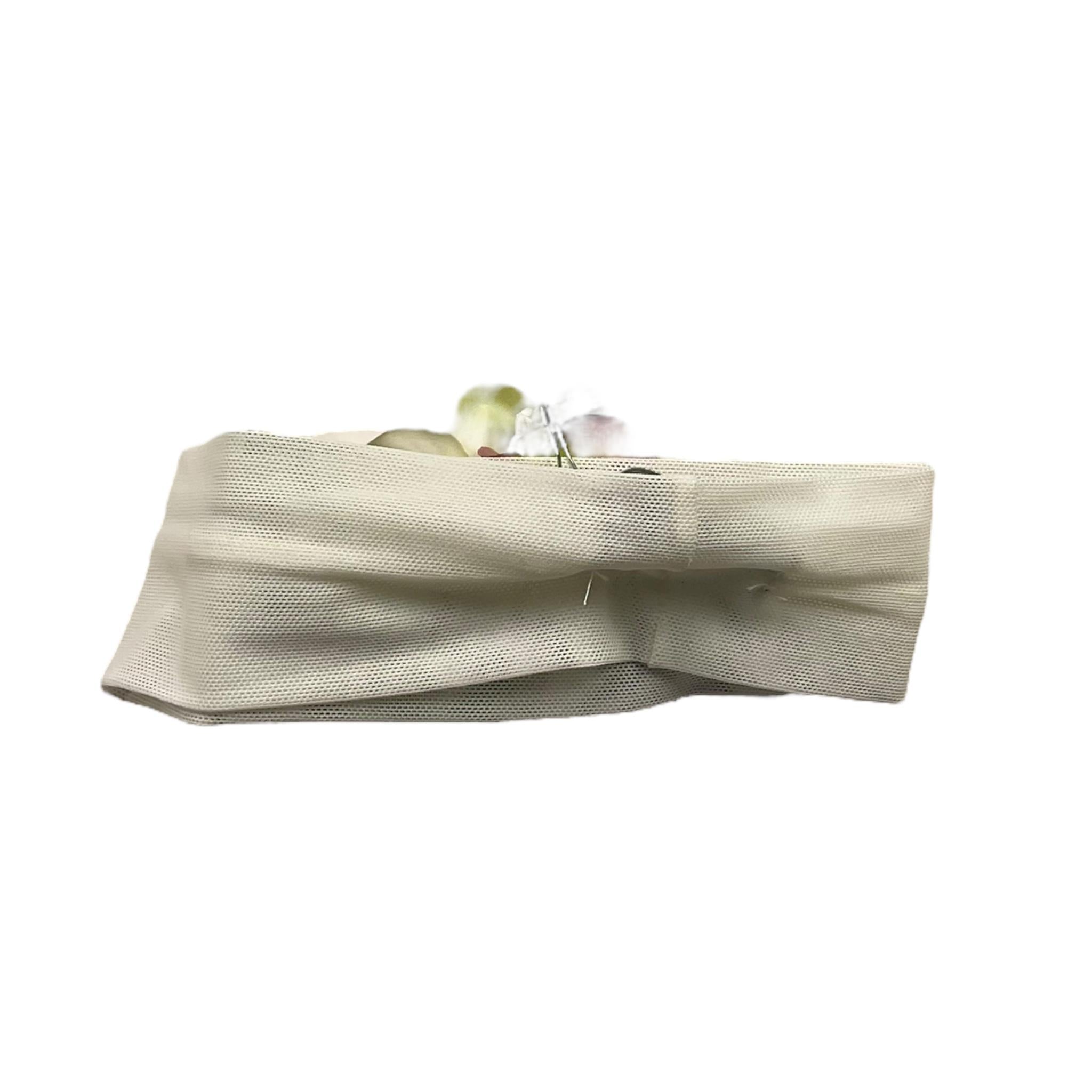 Colori Chiari Fascia Capelli Tinta Unita con Applicazioni per Neonata FN978198 BIANCO COLORI CHIARI 