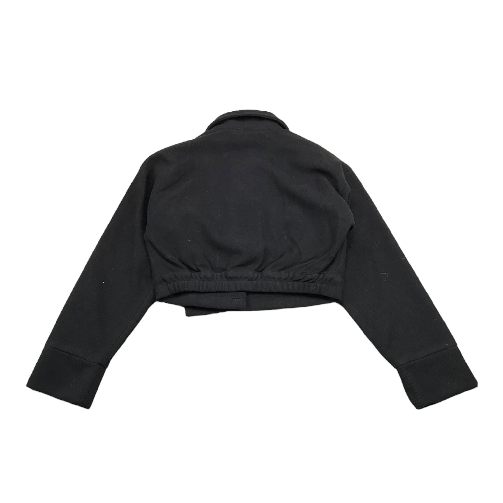 TO be too giubbino tinta unita con zip Nero per Bambina TBT2500 NERO TO be too 