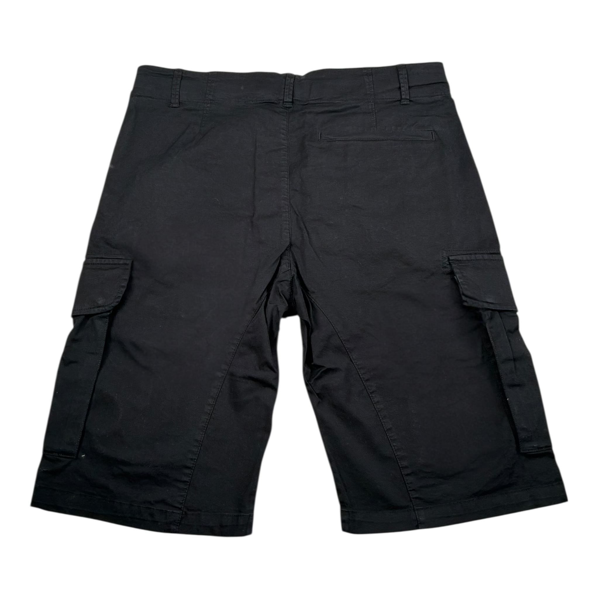 C.P. Company Bermuda Tinta Unita con Girovita Regolabile per Bambino CMQ005 NERO C.P. COMPANY 