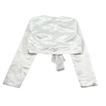 Illiana Coprispalle Tinta Unita per Bambina 556 BIANCO ILLIANA 