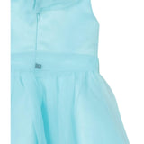 Liu Jo Abito Giromanica Tinta Unita con Tulle per Bambina KA4105T3857 VERDE ACQUA LIU JO 