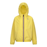 K-Way Giubbino Tinta Unita con Cappuccio per Bambino K61336 GIALLO K-WAY 