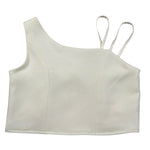 Meilisa Bai Top Tinta Unita con Bretelle per Bambina FL6358 BEIGE MEILISA BAI 