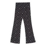 ELISABETTA FRANCHI pantalone tinta unita logato modello a zampa Nero per Bambina EFPA270 NERO ELISABETTA FRANCHI 