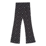 ELISABETTA FRANCHI pantalone tinta unita logato modello a zampa Nero per Bambina EFPA270 NERO ELISABETTA FRANCHI 