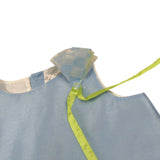 Miss Grant Top tinta unita con Rouches Azzurro per Bambina MG0724 AZZURRO MISS GRANT 