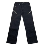 DANIELE ALESSANDRINI pantalone tinta unita con zip Nero per Bambino 1231P00025 NERO DANIELE ALESSANDRINI 
