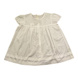 Zhoe & Tobiah Camicia Mezza Manica Tinta Unita per Bambina RTT11B BIANCO ZHOE & TOBIAH 