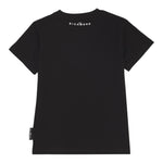 John Richmond T-Shirt Tinta Unita con Stampa per Bambino RBP25170TS NERO JOHN RICHMOND 