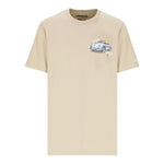 Saint Barth T-Shirt Girocollo Tinta Unita con Stampa per Bambino TSH000105355 BEIGE SAINT BARTH 