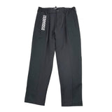 DSQUARED2 pantalone tinta unita con elastico in vita Nero per Bambino DQ1185 NERO DSQUARED2 