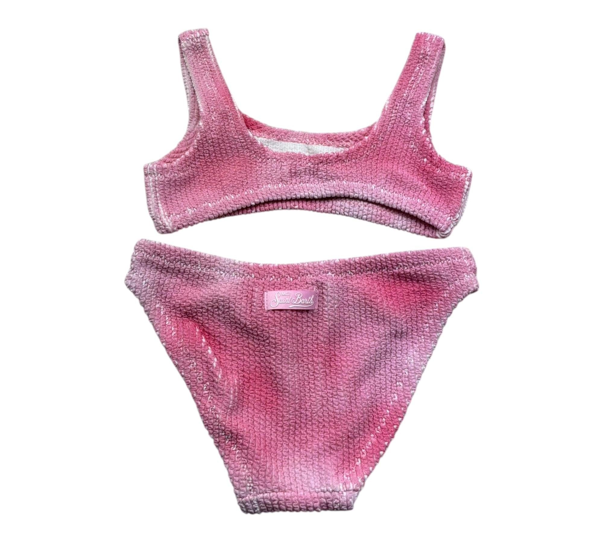 Saint Barth Costume 2 Pezzi Fascia-Mutandina per Bambina BAKER ROSA SAINT BARTH 