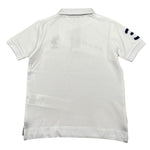 U.S. Polo Assn Polo Mezza Manica Tinta Unita con Logo per Bambino US41597 BIANCO U.S. POLO ASSN 