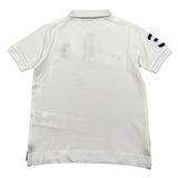 U.S. Polo Assn Polo Mezza Manica Tinta Unita con Logo per Bambino US41597 BIANCO U.S. POLO ASSN 