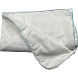 Trussardi Coperta Tinta Unita con Stampe per Neonato TLP26004CE BIANCO TRUSSARDI 