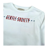 Trussardi Felpa Chiusa Girocollo Tinta Unita con Stampa per Bambino TBP26044FE PANNA TRUSSARDI 